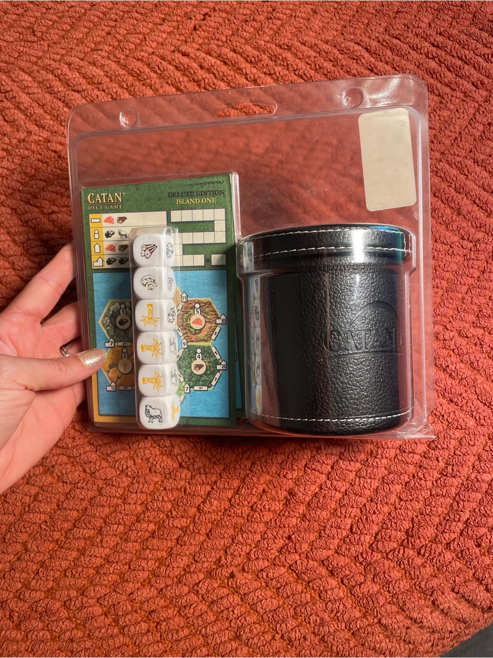 Catan Deluxe Dice & Cup Set - Black